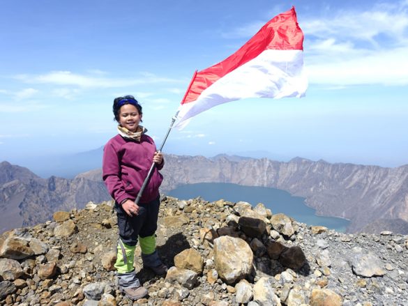 Pendaki cilik wanita menyelesaikan 7 Summits Indonesia