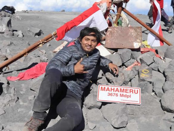 Wiraswastawan berhasil mendaki 7 Summits Indonesia
